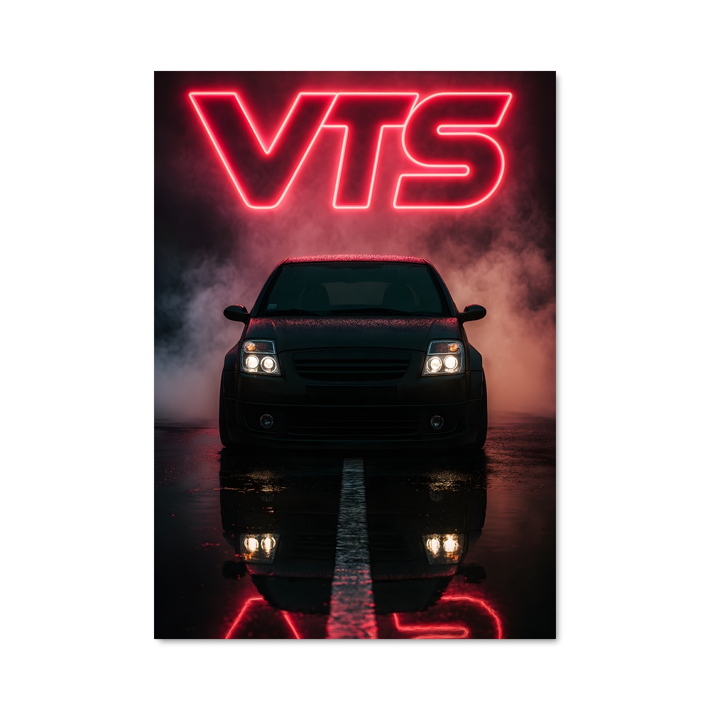Poster Neon Parking
